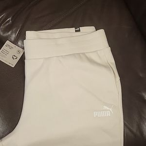 PUMA Straight Leg Sweat Pants